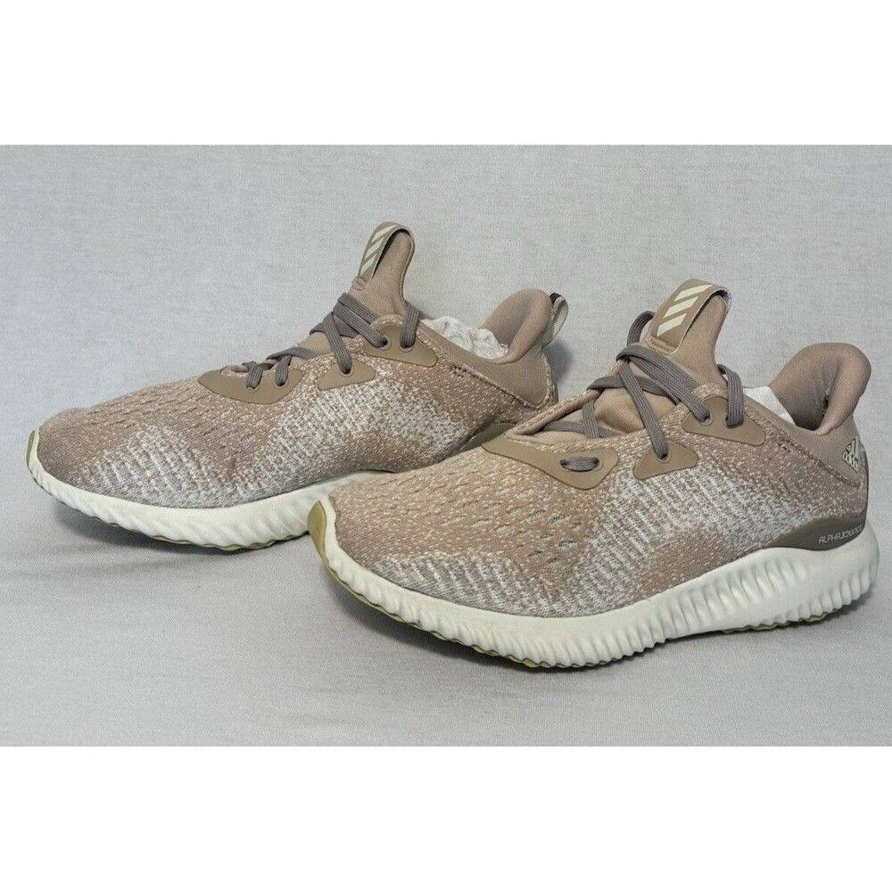 Adidas Alphabounce EM Women's Running Shoes Size 6.5 Ash Pearl Pink Beige Rose - Picture 2 of 16